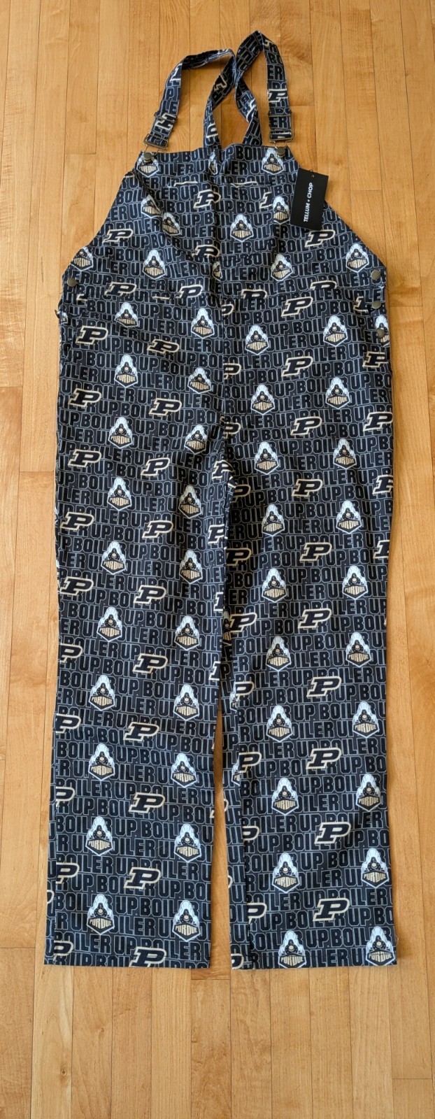 Mens Size L Tellum + Chop Perdue University Boilermakers Overalls New