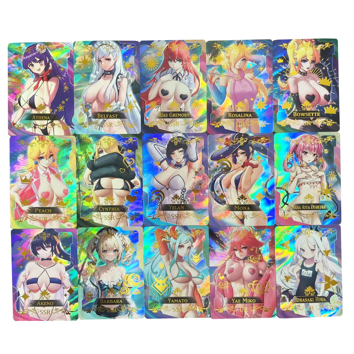 Goddess Story Waifu Cards (Holographic) (55 Cards Total) Unopened Goddess Story Waifu Cards (Holographic) (55 Cards Total) Unopened