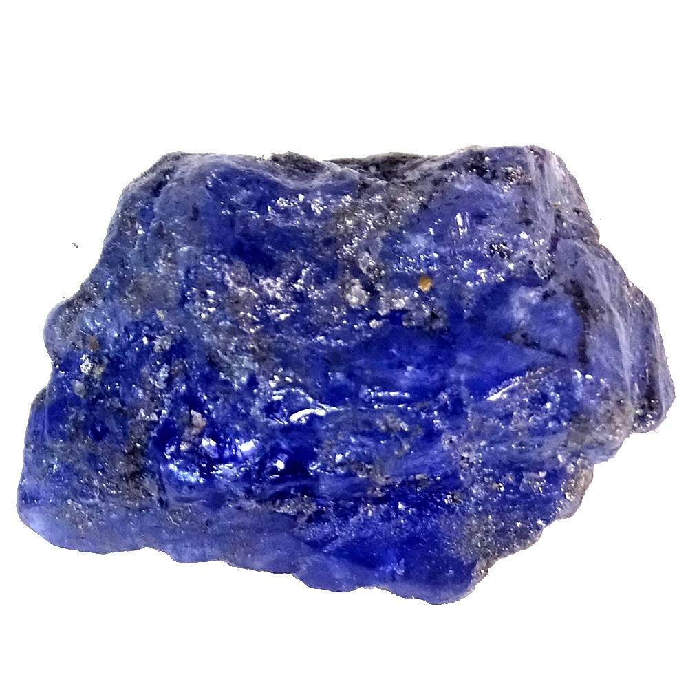 62.40 Cts 100% Natural A1 Blue Top Tanzanite Rough Loose Gemstones  27X20X15  MM