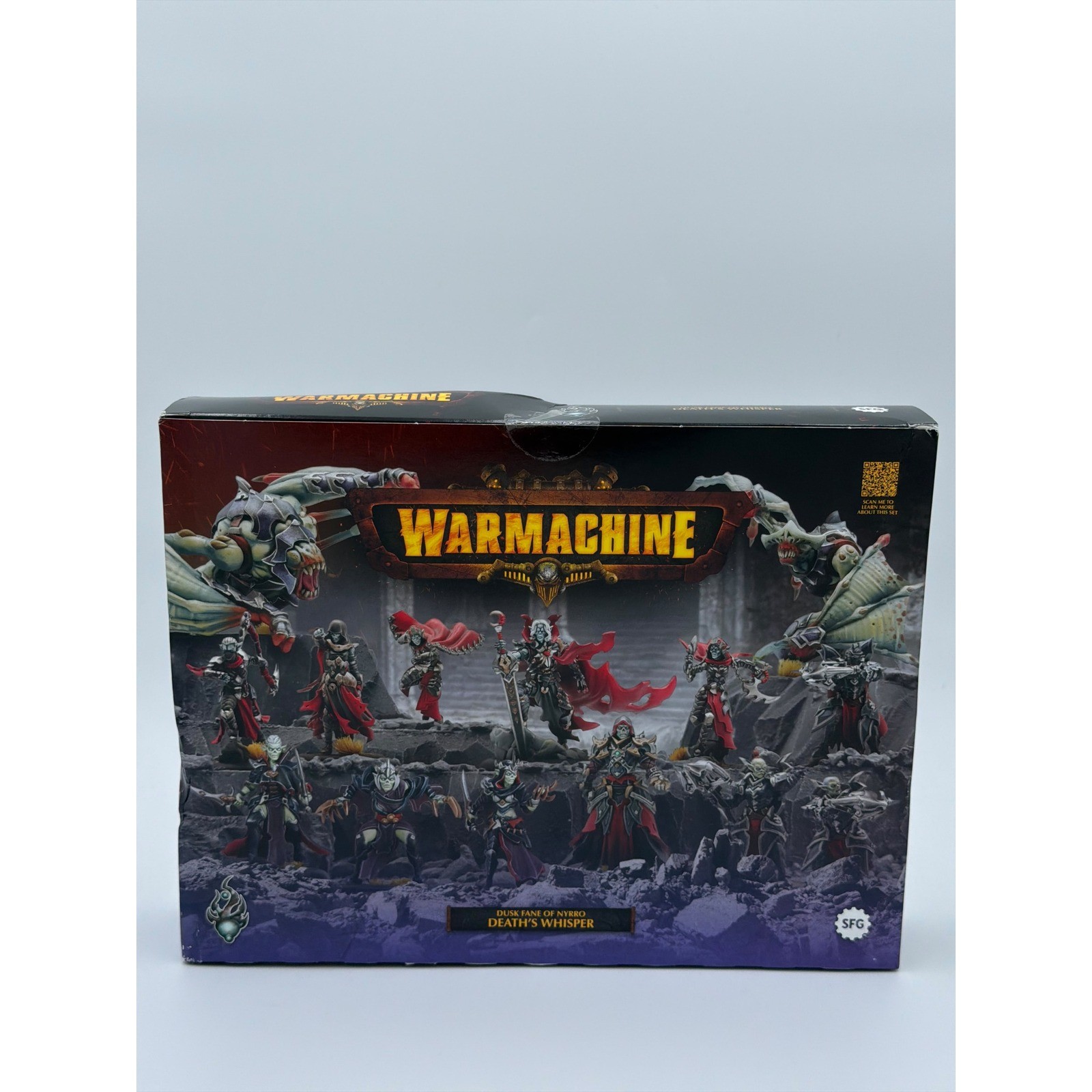 Warmachine Dusk Fane of Nyrro Deaths Whisper Army Box Steamforged SFIK-DSK441