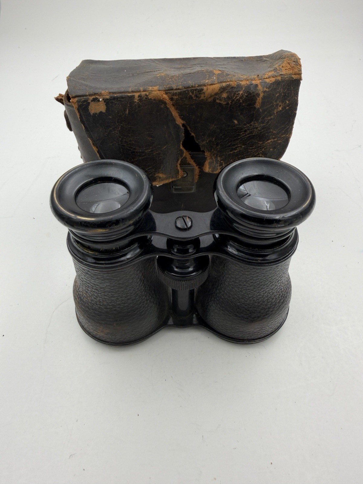 Vintage Binoculars With Original Leather Case Vintage Binoculars With Original Leather Case