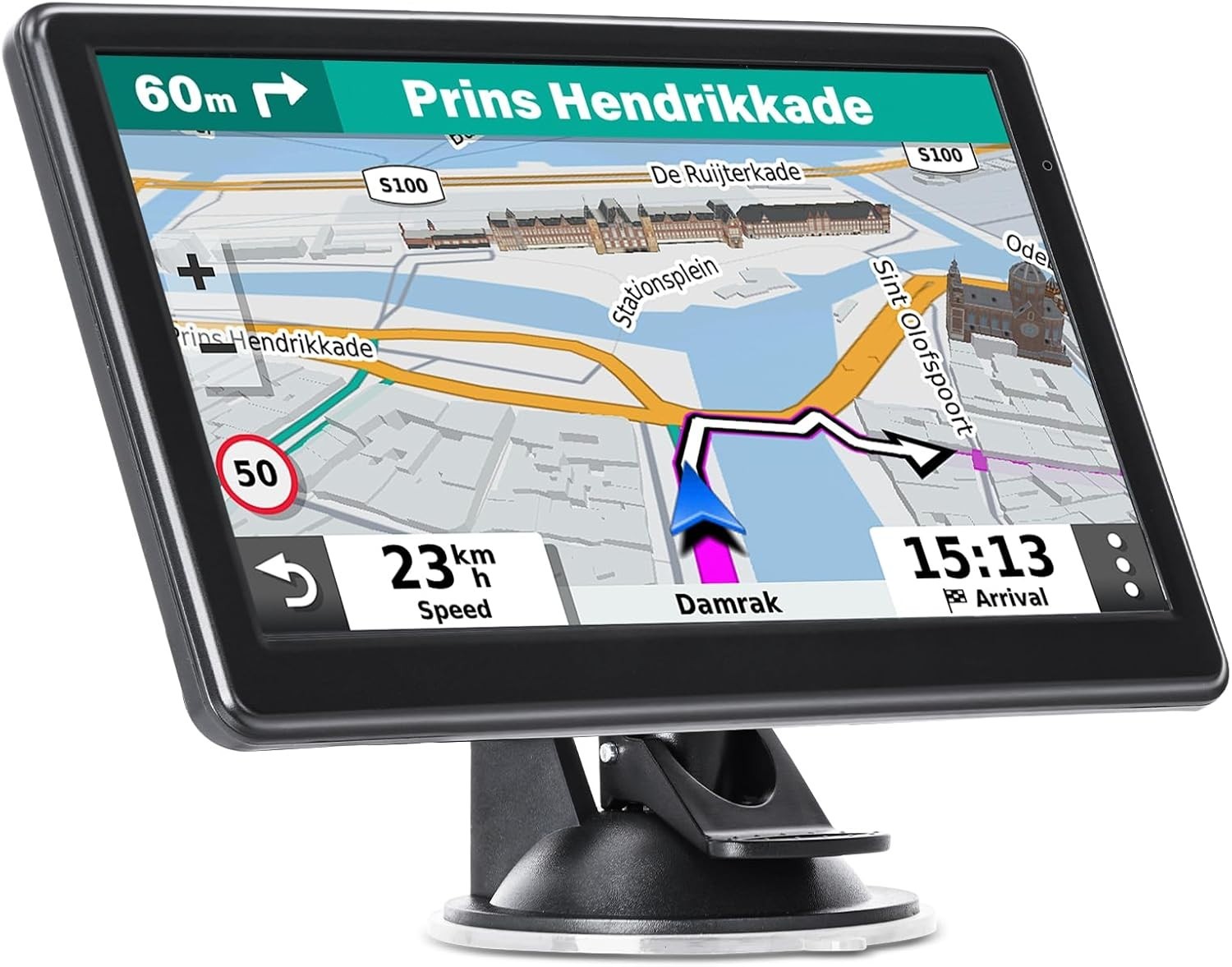 Garmin Car Truck GPS Navigation 7 Inch Touch Screen 2025 Maps Spoken Direction