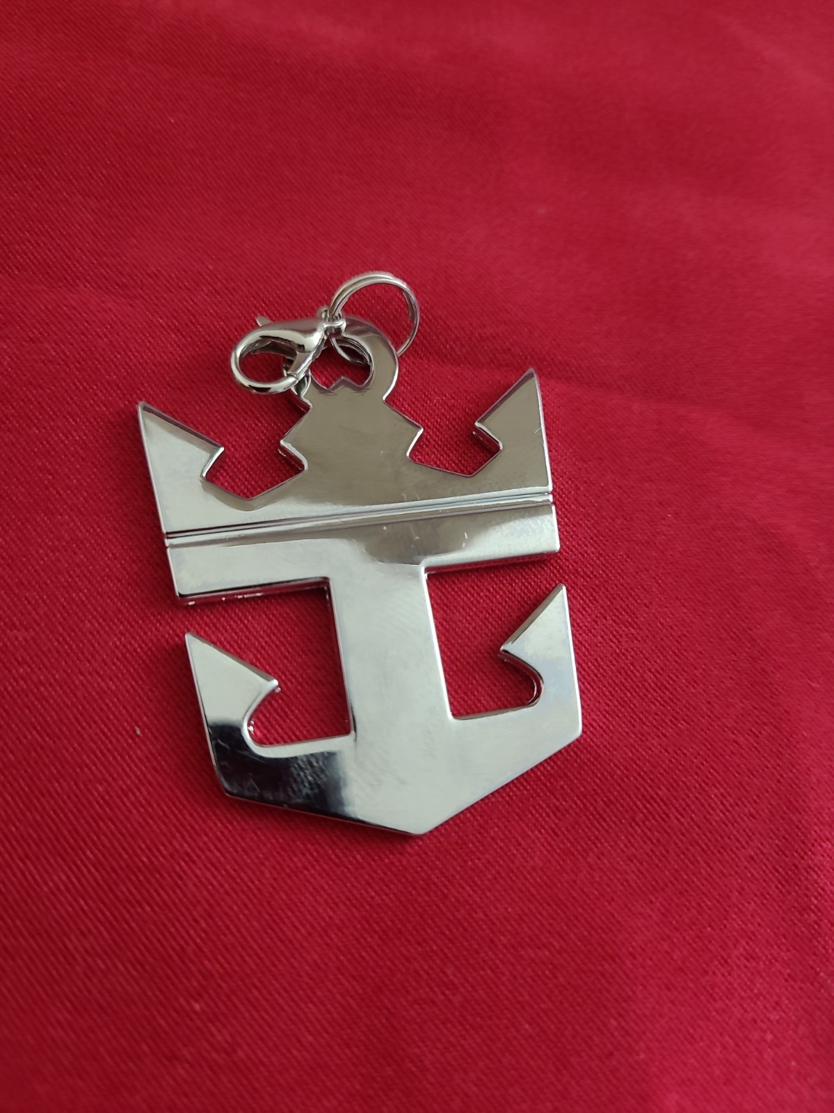 Logo Royal Caribbean Cruise Ship Metal Logo Crown and Anchor 2 Logo Royal Caribbean Cruise Ship Metal Logo Crown and Anchor 2