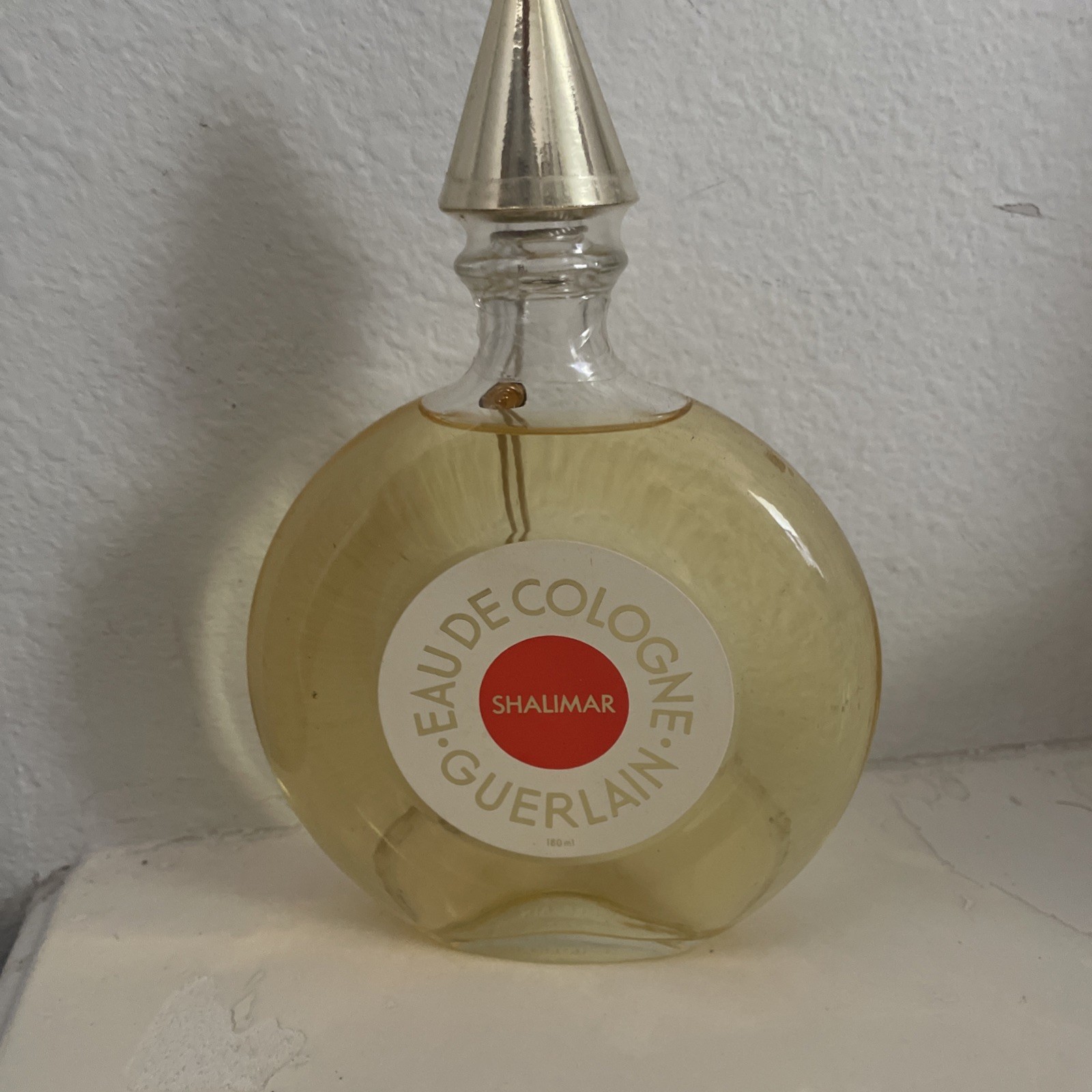 Vintage Guerlain Shalimar 180ml Eau De Cologne French Perfume - New Sealed Rare