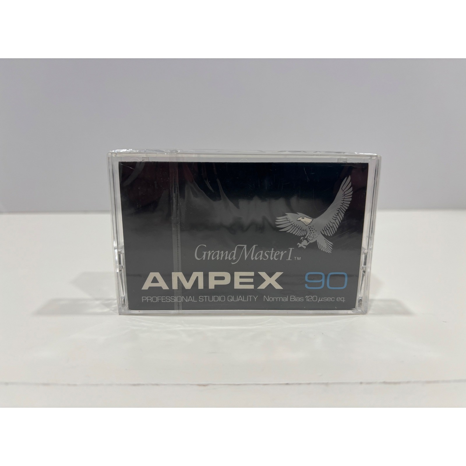 Ampex Grand Master I 90 Blank Audio Cassette Tape Normal Bias Studio Quality NEW