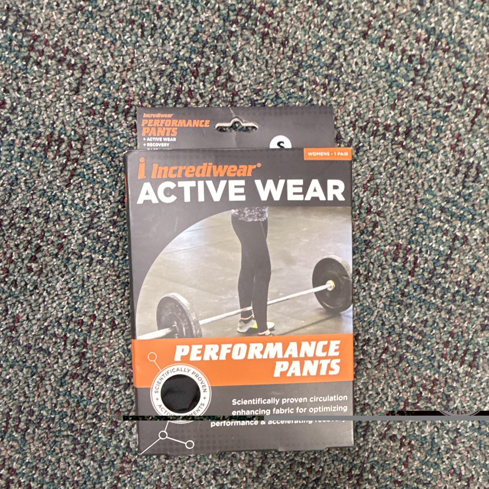 Incrediwear Active Wear Women’s Performance Pants S Black Pull-On Stretch WFB100 Incrediwear Active Wear Women’s Performance Pants S Black Pull-On Stretch WFB100