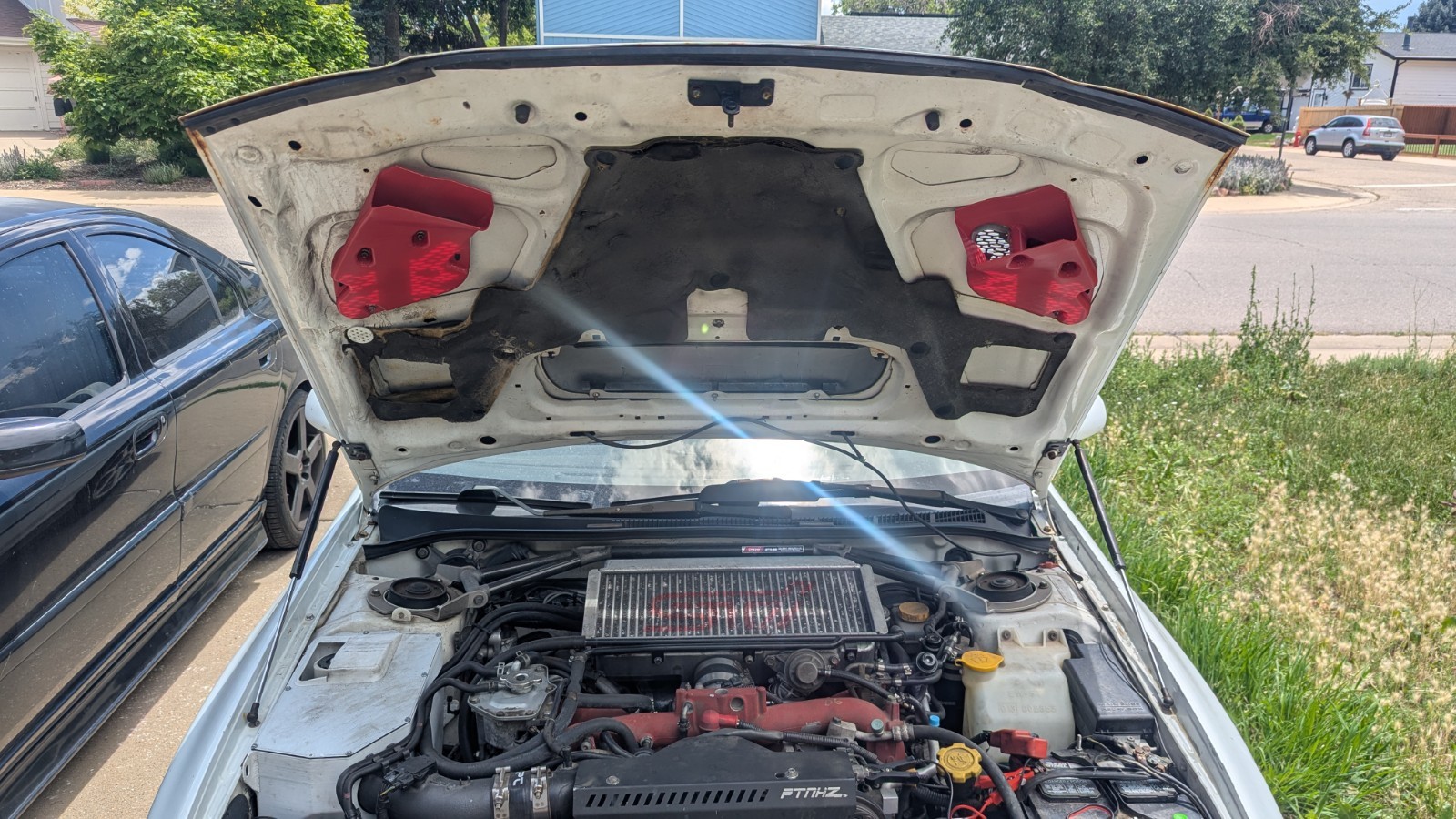 Hood Vent Ducts - Compatible With Early 2000s Subaru GC8