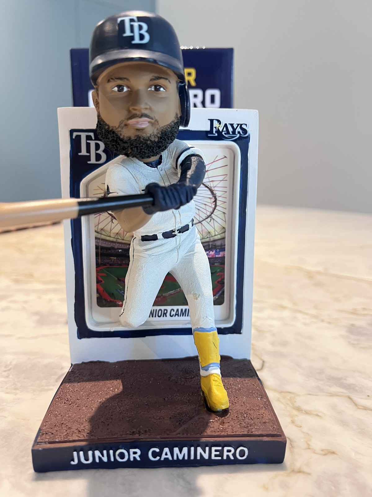 Junior Caminero Exclusive Season Ticket Member Only bobblehead Tampa Bay Rays Junior Caminero Exclusive Season Ticket Member Only bobblehead Tampa Bay Rays