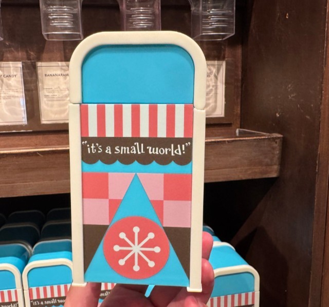 NEW🌟Disney Park 2026 Magic Kingdom It's A Small World Trash Can Candy Container NEW🌟Disney Park 2026 Magic Kingdom It's A Small World Trash Can Candy Container