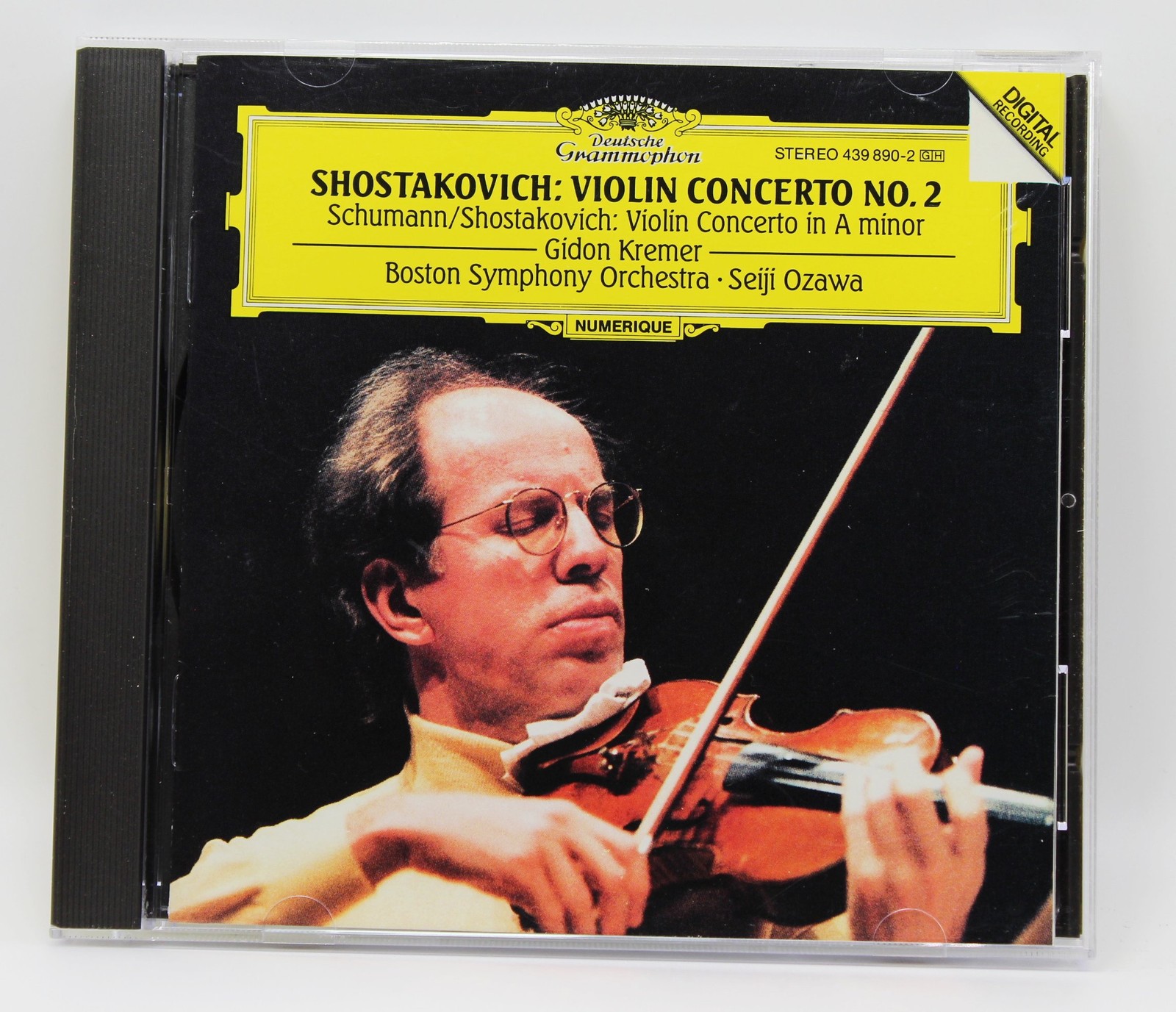 GIDON KREMER Shostakovich Schumann Violin Concertos Ozawa Boston Classical CD