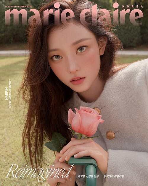 Marie Claire Korea September 2026 Haerin Cover NewJeans K-Pop Fashion Magazine
