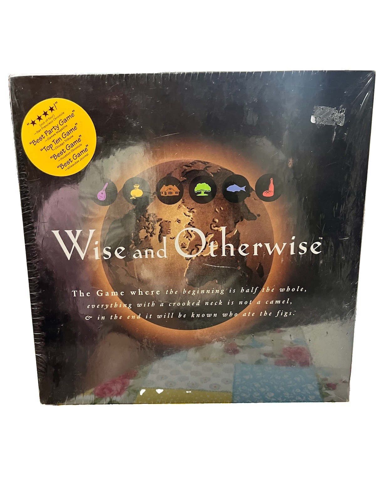 Vintage Wise and Otherwise Board Game 1997 NEW SEALED Factory Wrapped Rare OOP