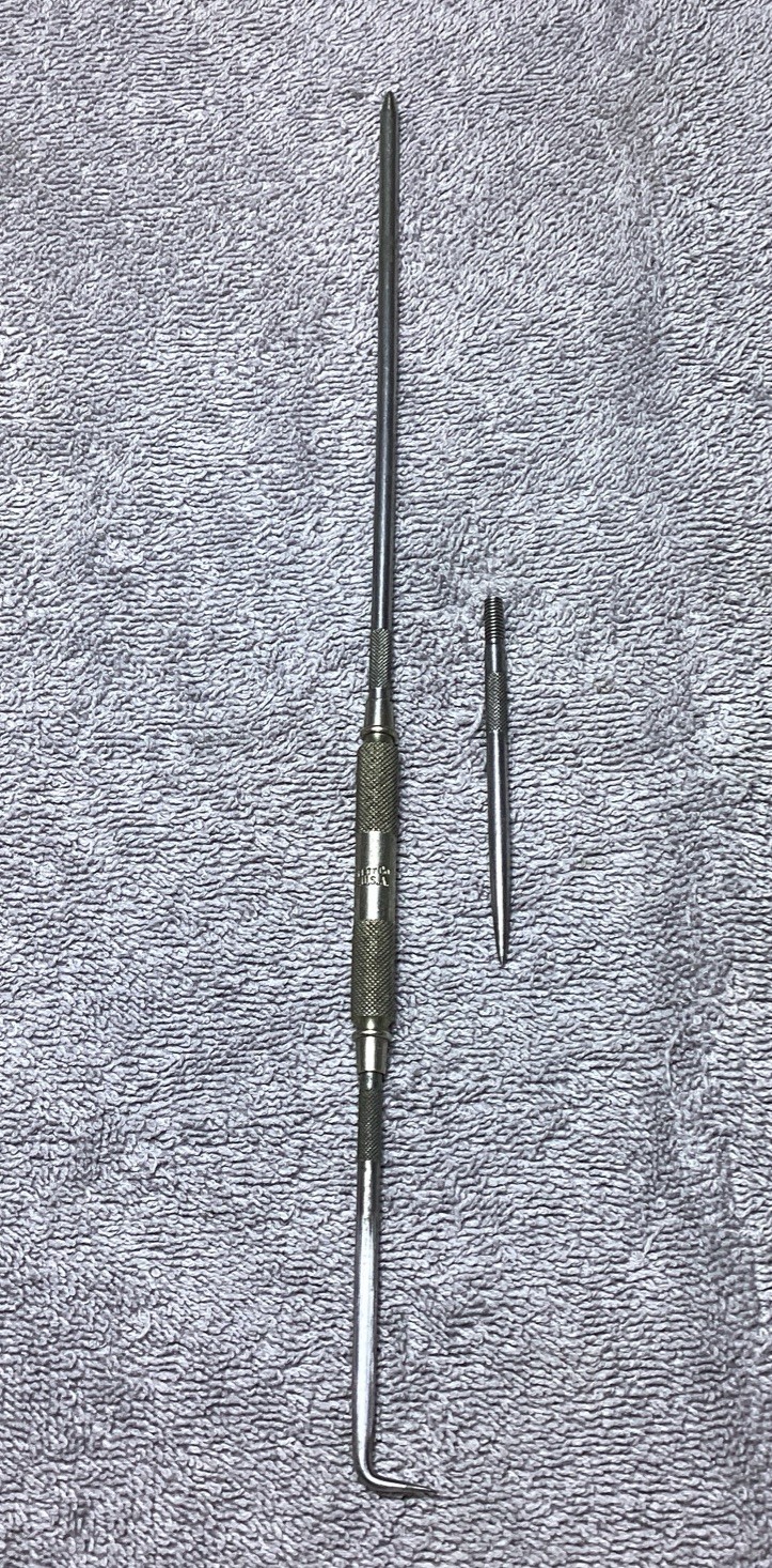 VTG. STARRETT DOUBLE ENDED MACHINIST SCRIBE VTG. STARRETT DOUBLE ENDED MACHINIST SCRIBE