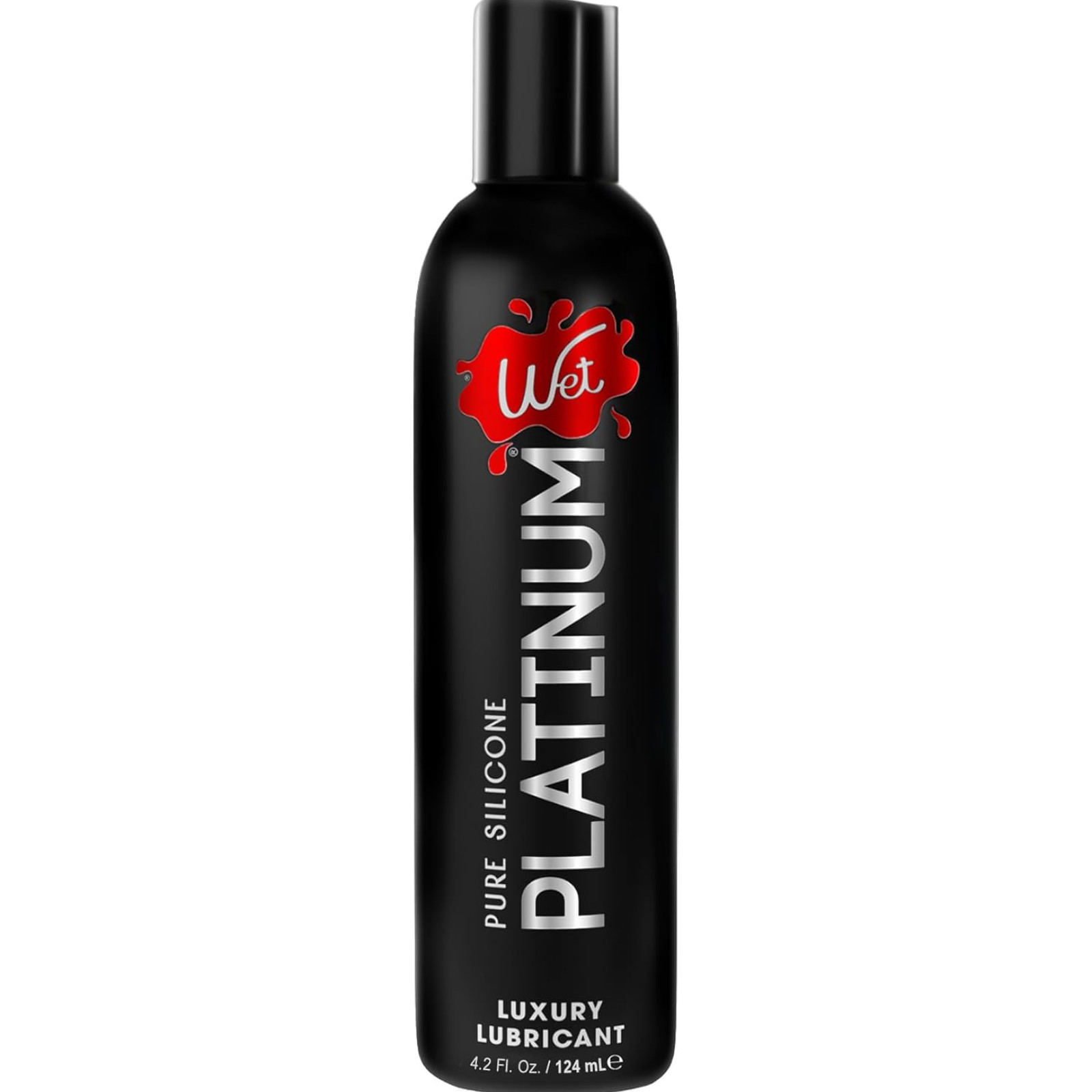 Wet Platinum Silicone Based Lube 4.2 Fl Oz Ultra Long Lasting Premium Lubricant