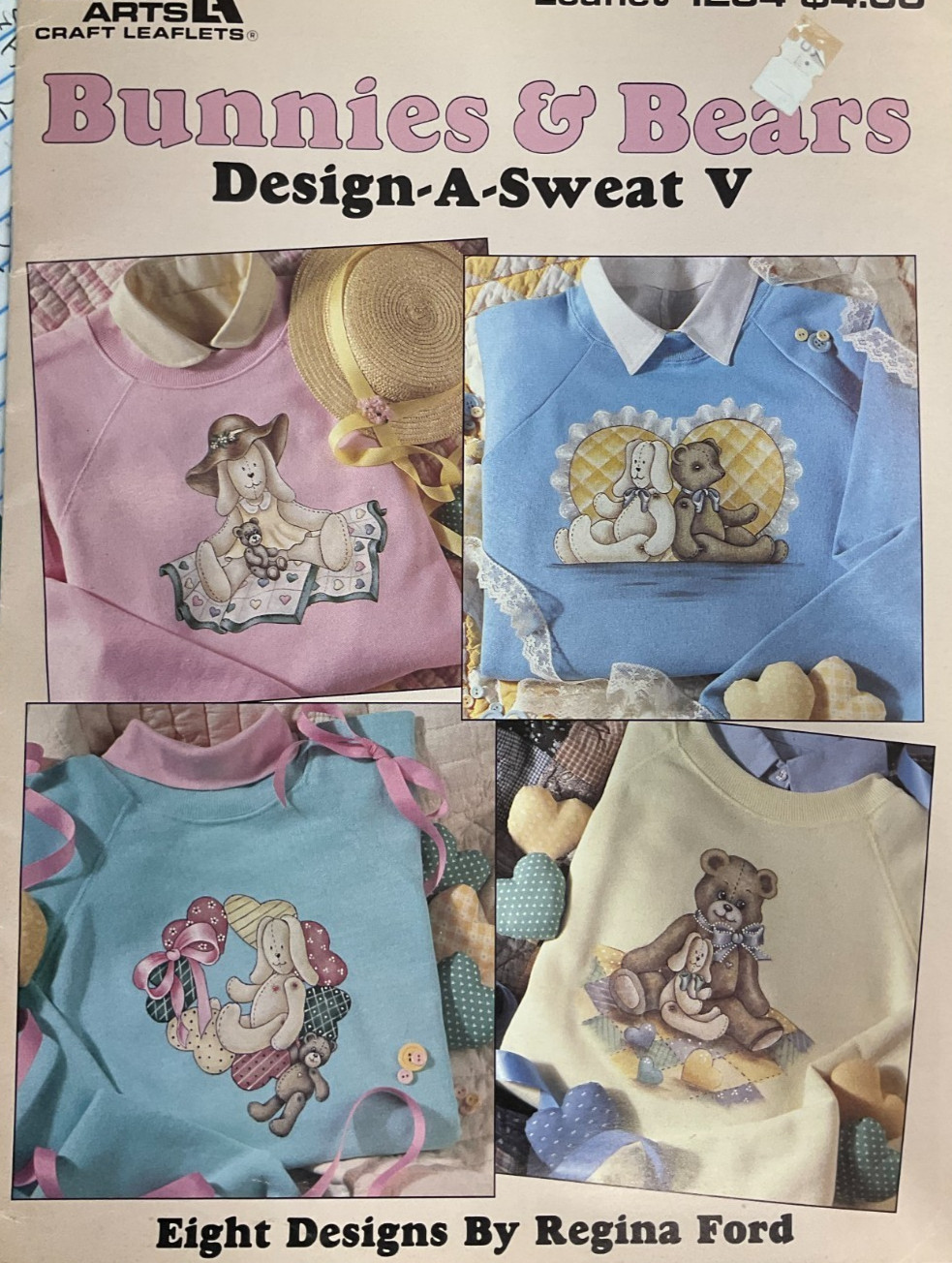 LEISURE ARTS LEAFLETS- 1234- 2030 -MANY CHOICES- CROSS-STITCH, KNIT OR CROCHET
