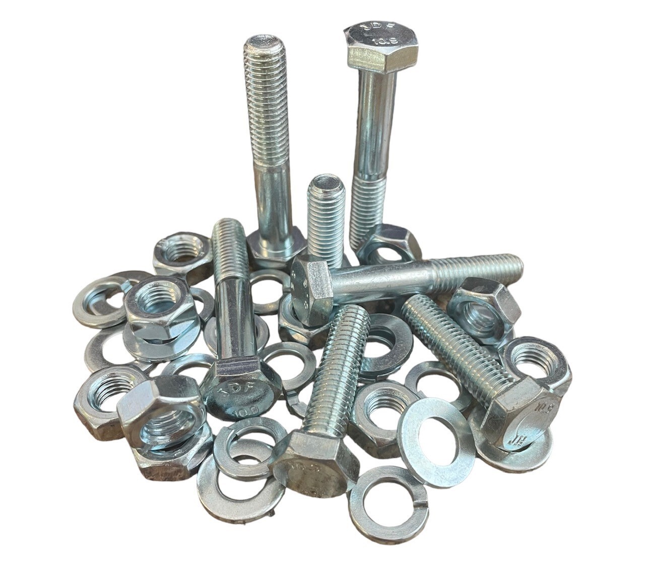 1,260 piece Metric Class 10.9 Nut Bolt & Washer Assortment (Hardware Only) 1,260 piece Metric Class 10.9 Nut Bolt & Washer Assortment (Hardware Only)