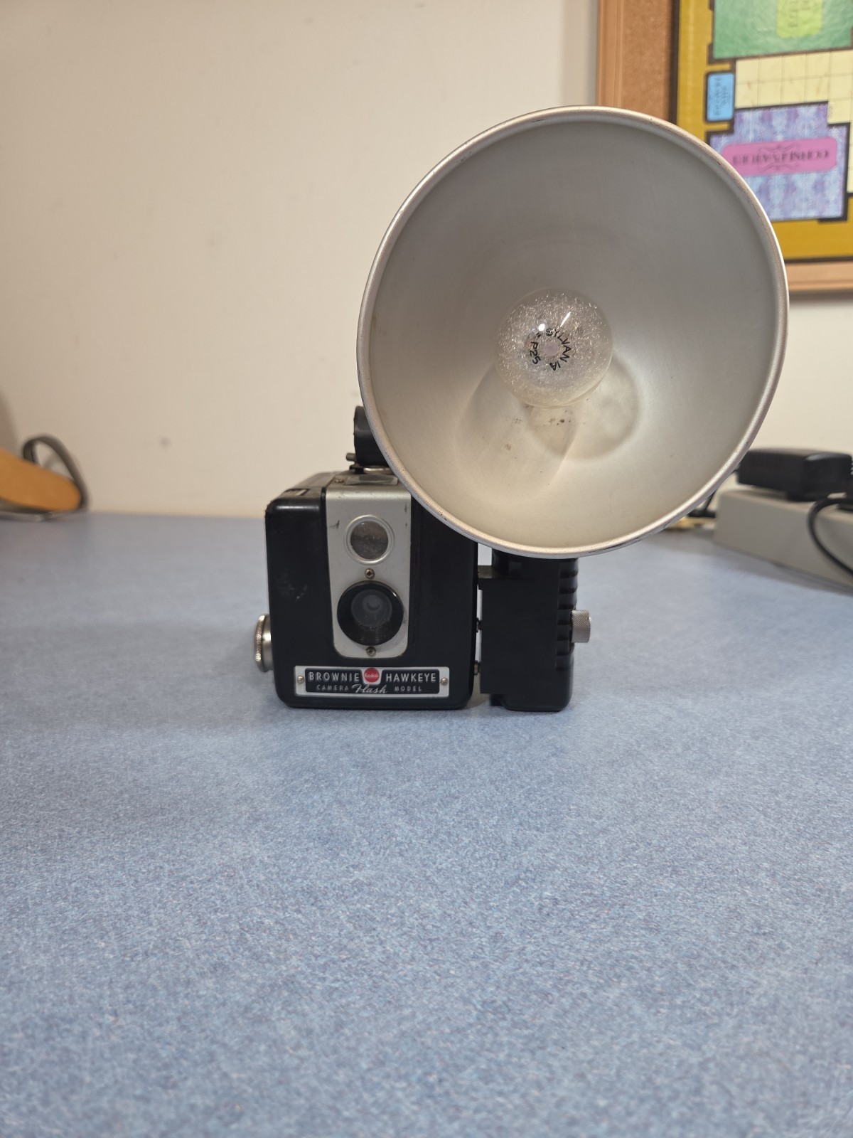 Kodak Brownie Hawkeye Flash Model Vintage Black Box Camera Photography
