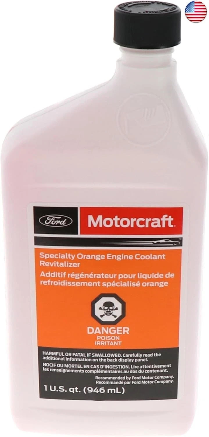 NEW Motorcraft Specialty Orange Engine Coolant Revitalizer 1 Quart VC-12