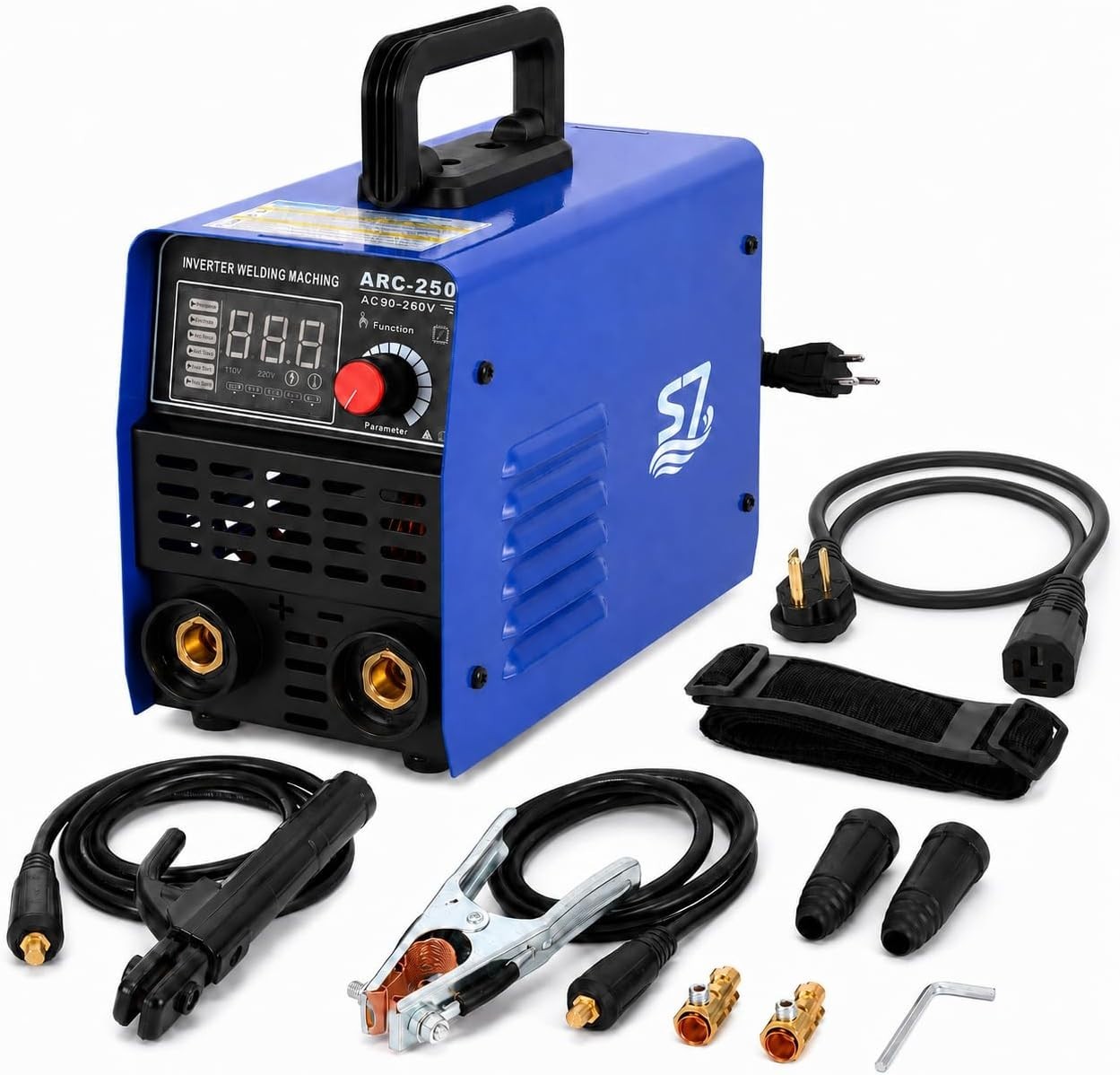 Versatile 250A IGBT Inverter Stick Welder - Lightweight, Compact & User-Friendly