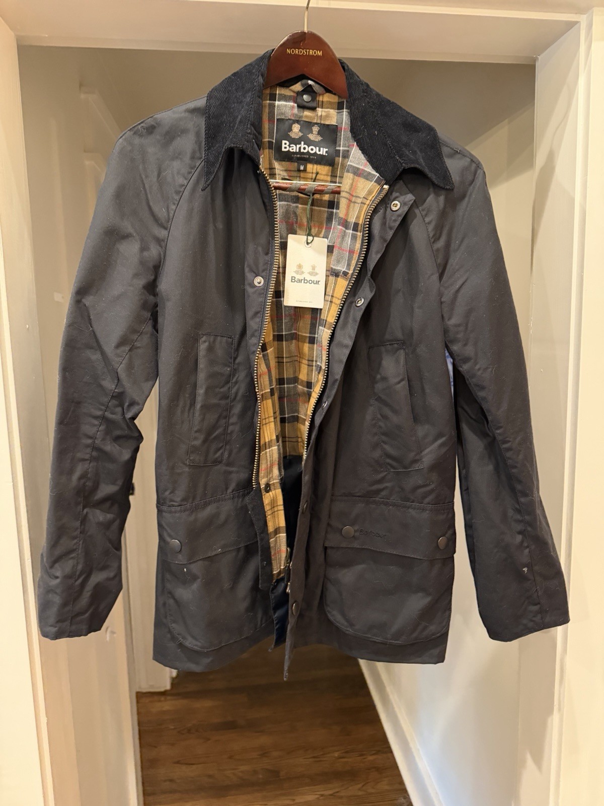 Barbour Ashby Waxed Jacket - NWT Barbour Ashby Waxed Jacket - NWT