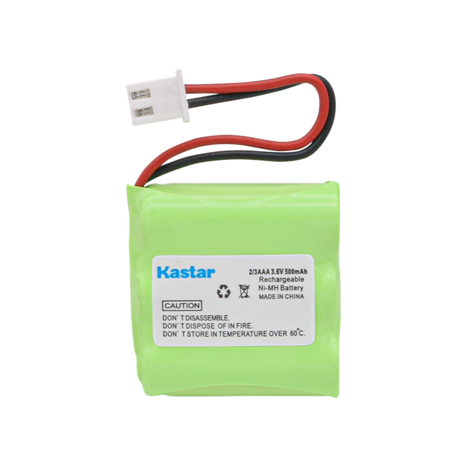 Kastar 2/3AAA 3.6V Battery for Tri-Tronics 1038100-E, 1038100-F, 1038100-G