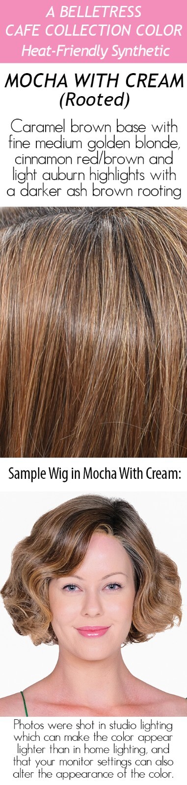 DALGONA 16 E Wig by BelleTress, ANY COLOR Mono Part+ Lace Front BELLE TRESS New