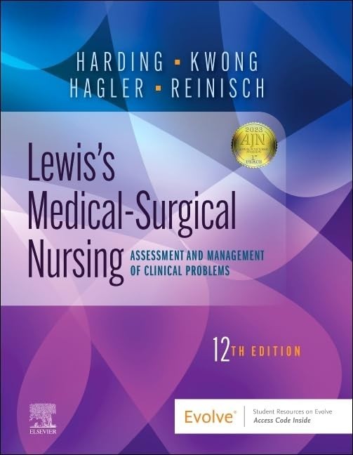 Lewis's Medical-Surgical Nursing: A..., Mariann M Hardi