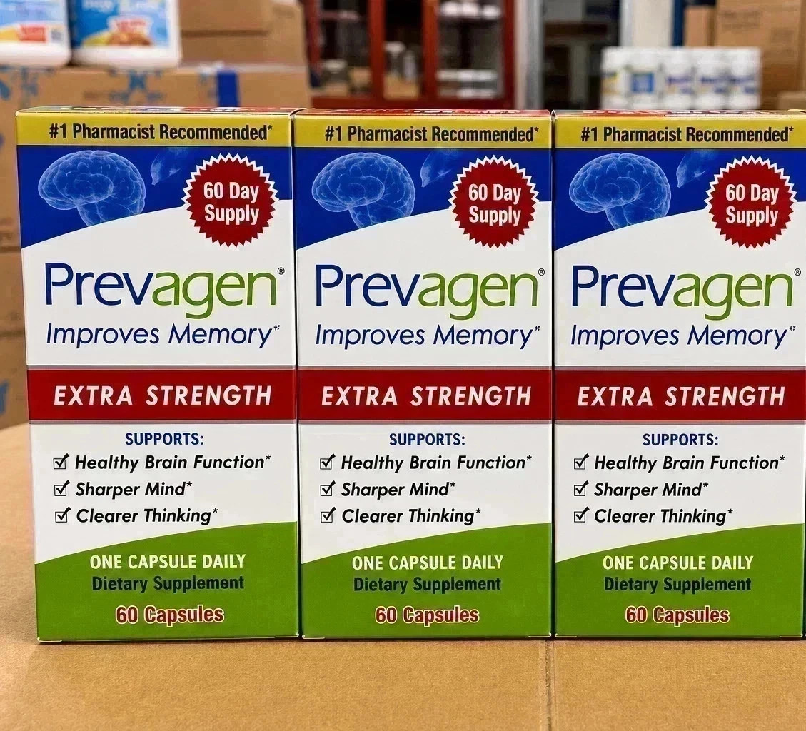 Prevagen Extra Strength  20mg Capsules - 60 Count - 3 Pack (180-Day Supply)