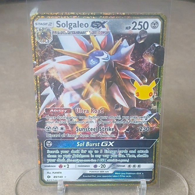Solgaleo GX 89/149 Classic Collection 30th Celebration (30c) Solgaleo GX 89/149 Classic Collection 30th Celebration (30c)