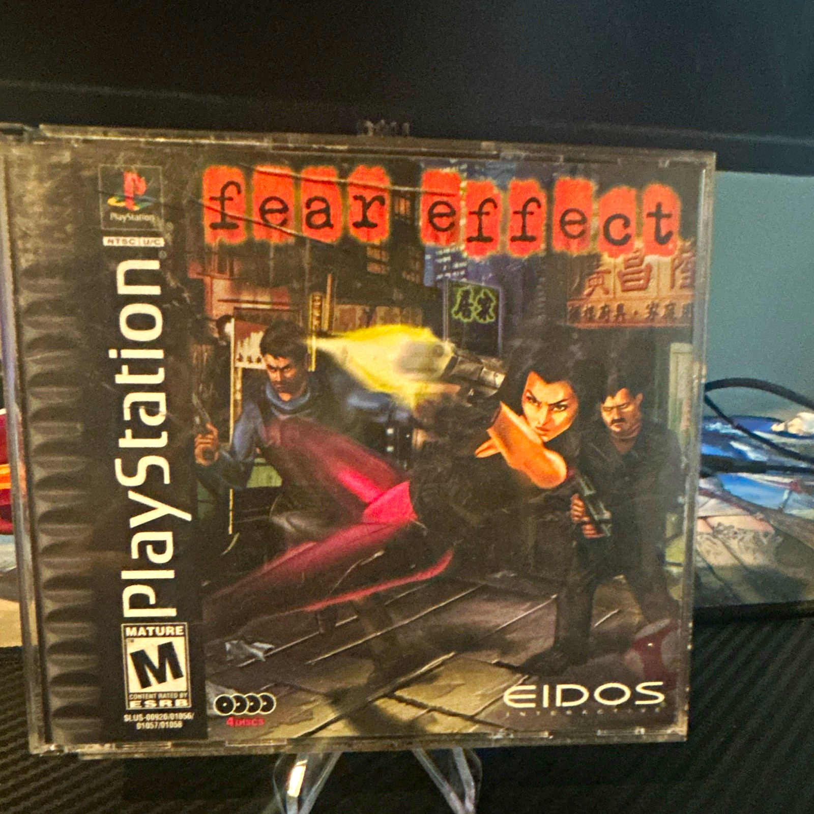 Eidos Fear Effect (Sony PlayStation 1, 2000) Manual (M) NTSC-U/C Eidos Fear Effect (Sony PlayStation 1, 2000) Manual (M) NTSC-U/C