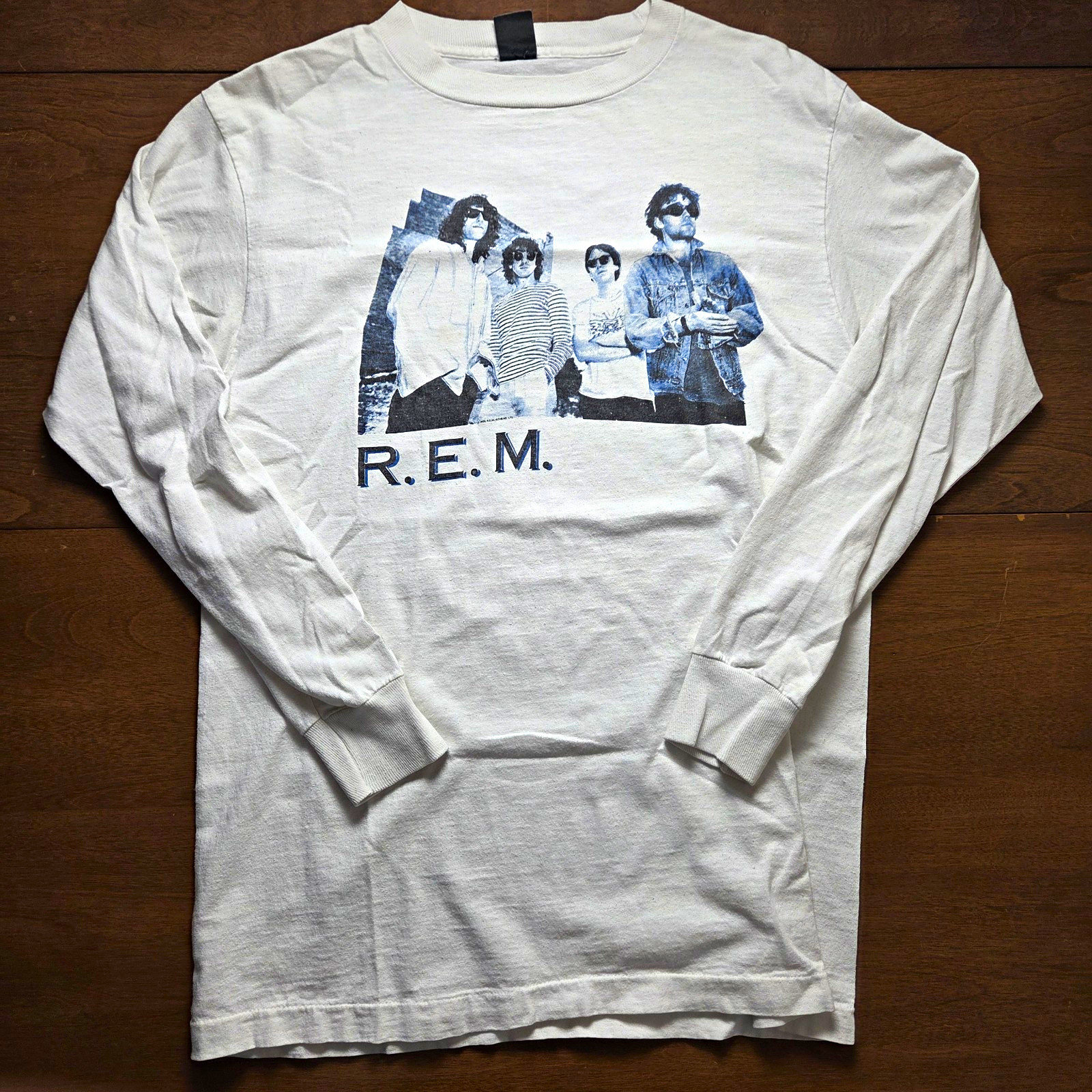 Vintage 1986 R.E.M. Cuyahoga Long Sleeve T-Shirt - Large