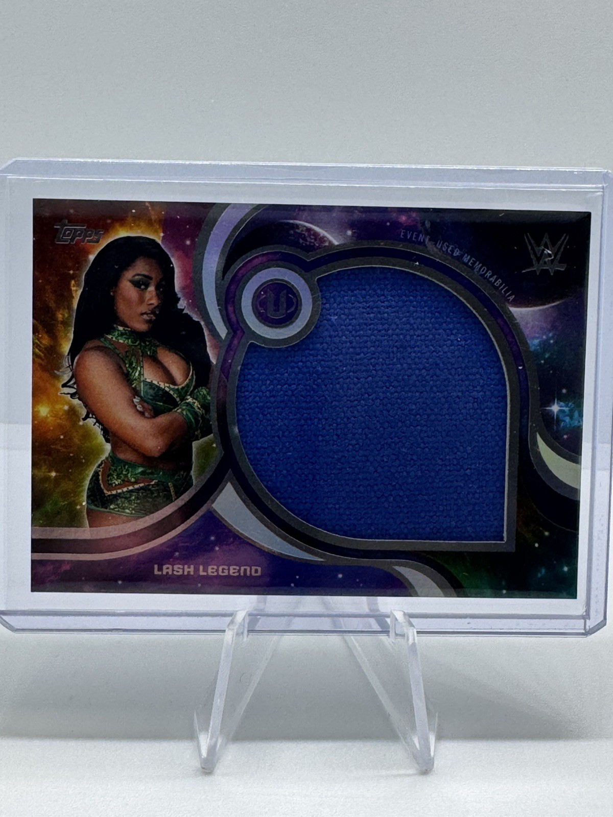 Lash Legend - 2026 Topps WWE Universe WWE Authentics Relic Patch Jumbo Lash Legend - 2026 Topps WWE Universe WWE Authentics Relic Patch Jumbo