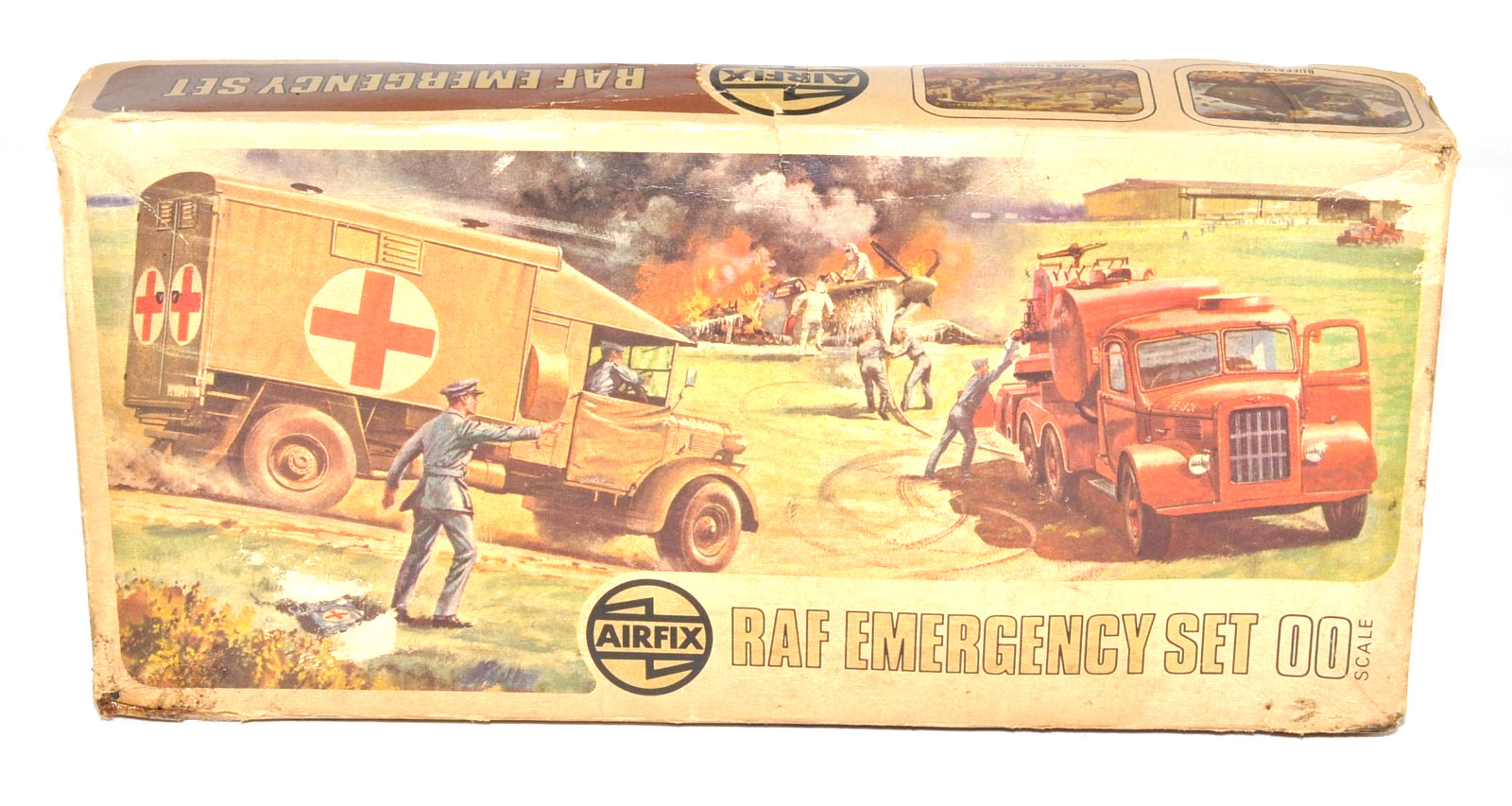Ultra Rare 1950s AIRFIX RAF Emergency Set OO Scale A204V Fire & Ambulance Kit UK Ultra Rare 1950s AIRFIX RAF Emergency Set OO Scale A204V Fire & Ambulance Kit UK