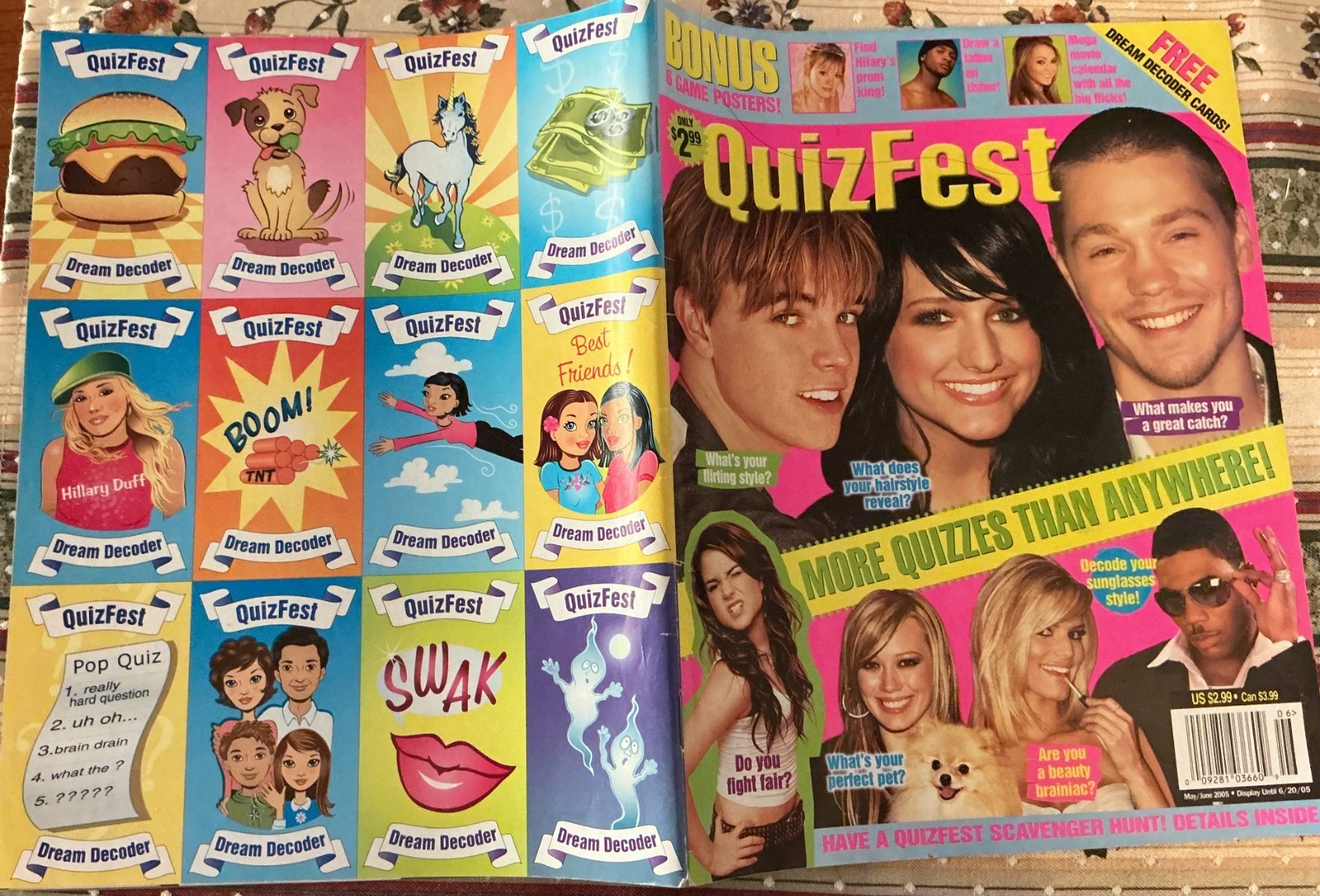May June 2005 Quiz Fest Teen Magazine Ships Free