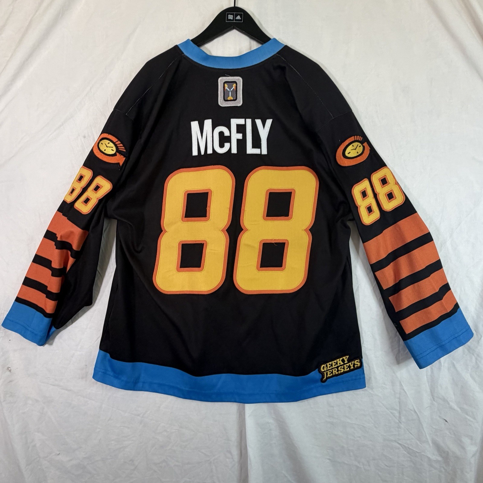 Gigawatts M Hockey Jersey MCFLY #93 Geeky Jerseys – Back to the Future