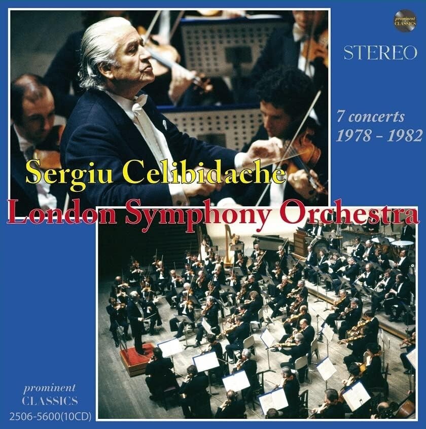 Sergiu Celibidache LSO 7 Concerts 1978 - 1982 10 CD Box Set JAPAN NEW