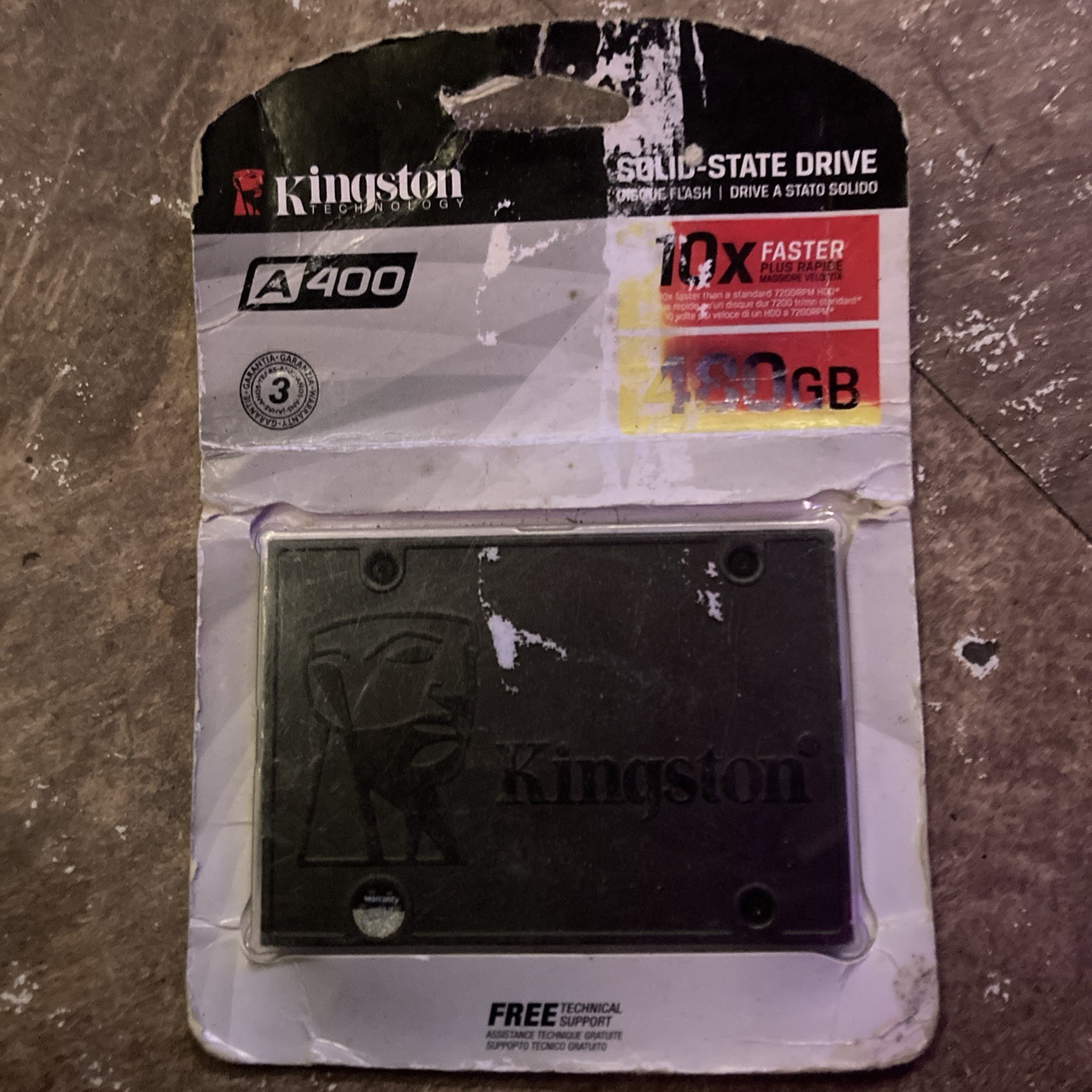 Kingston A400 480 GB, Internal, 2.5 inch (SA400S37/480G) Solid State Drive