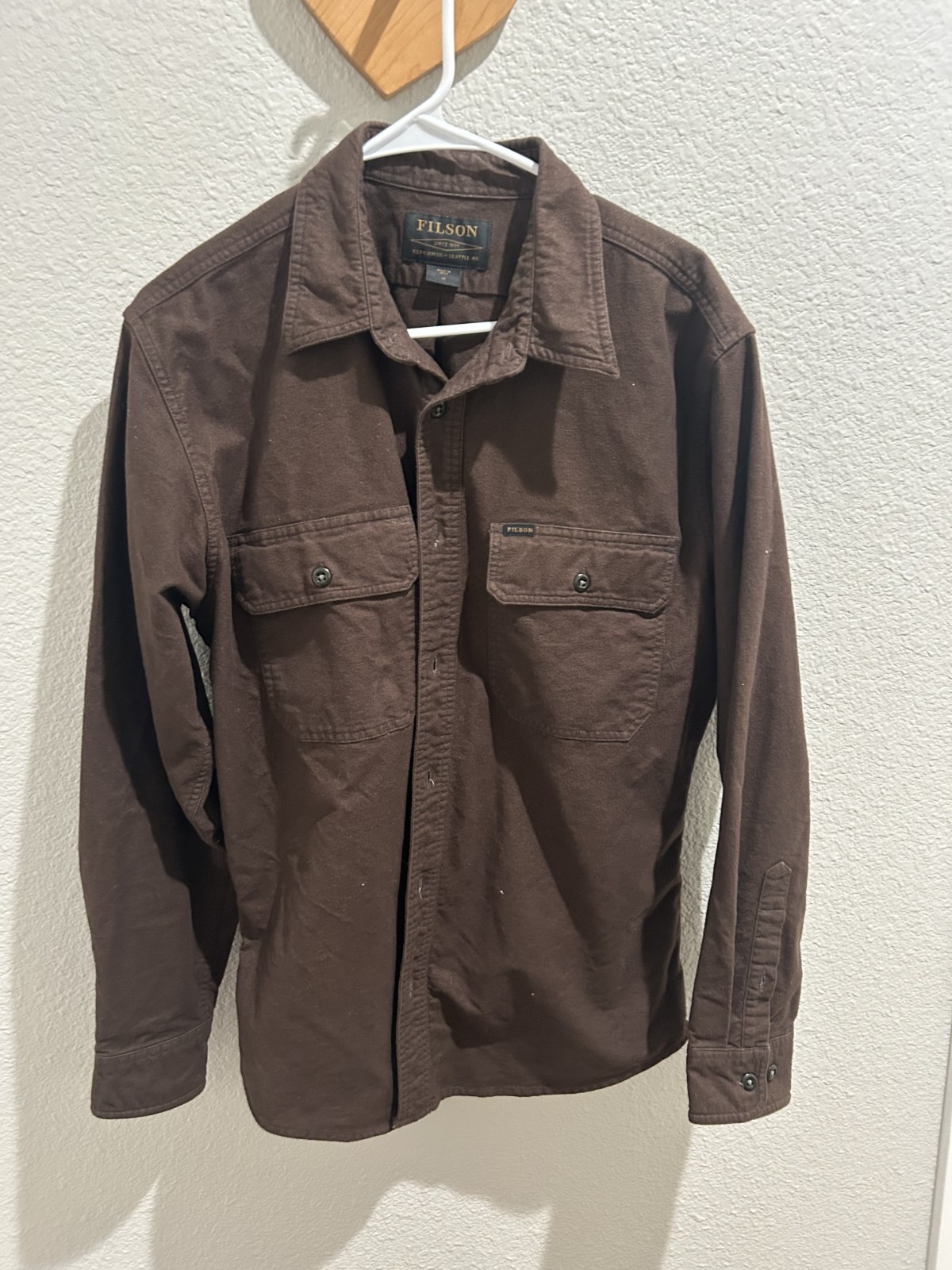 filson lightweight alaskan guide shirt medium 