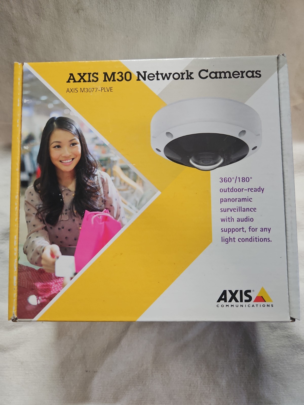 AXIS M30 Network CAMERA (M3077-PLVE)  NEW
