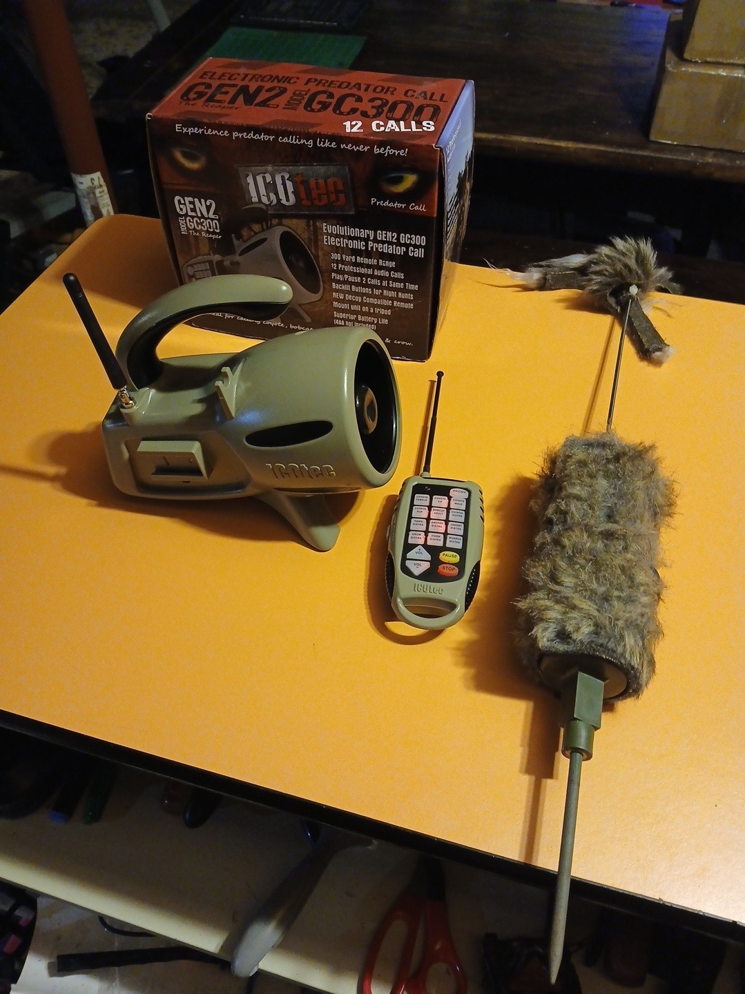 ICOtec GC300 Electronic Game Call W/Remote Used Works W/ Decoy See Description ICOtec GC300 Electronic Game Call W/Remote Used Works W/ Decoy See Description