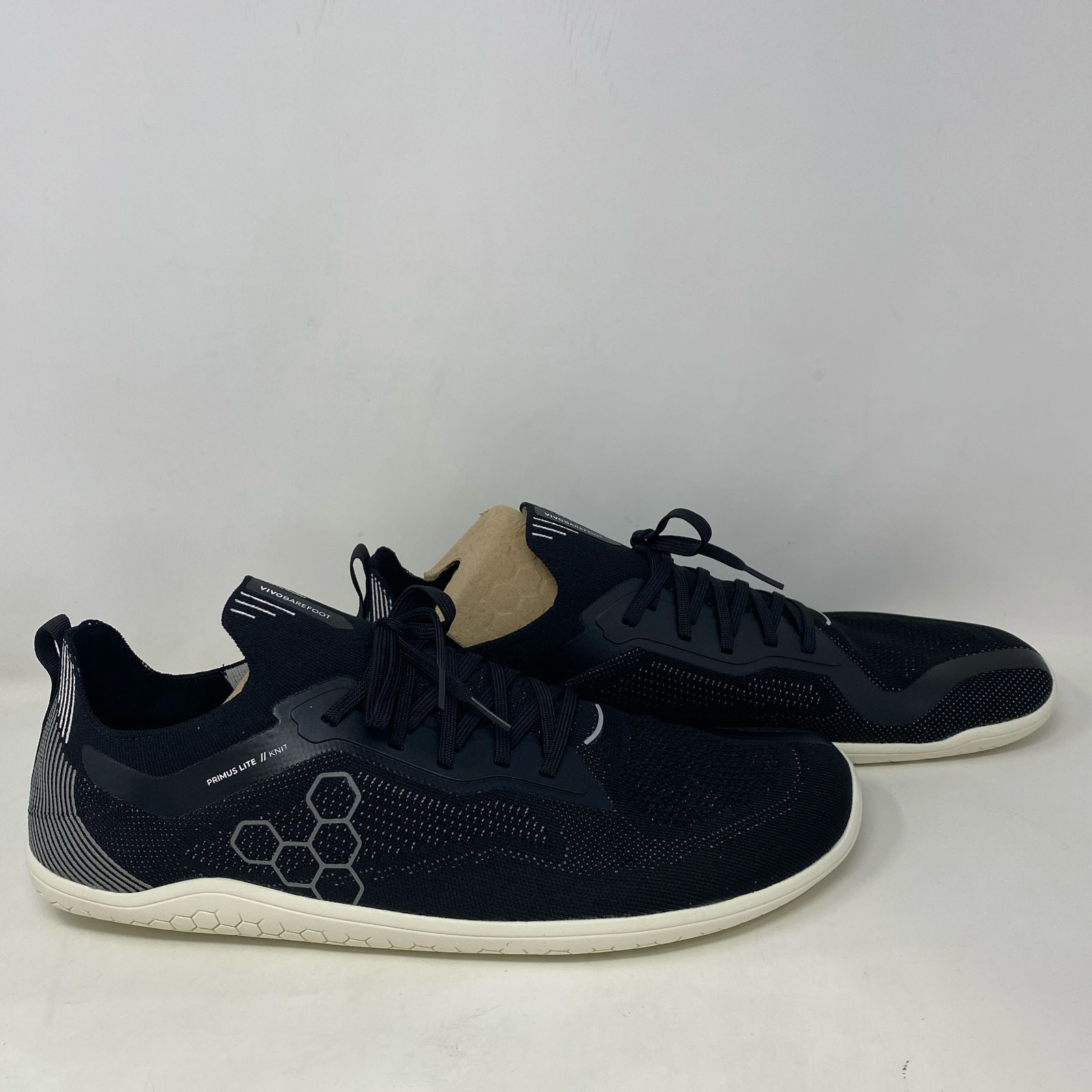 Vivobarefoot Primus Lite Knit Men’s Obsidian Running Shoe US 14 Vivobarefoot Primus Lite Knit Men’s Obsidian Running Shoe US 14