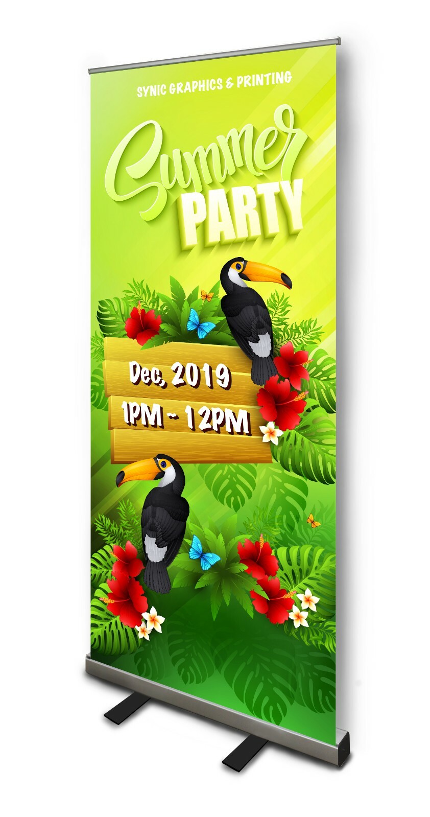 NEW Retractable Pull Up Banner Stand 33\