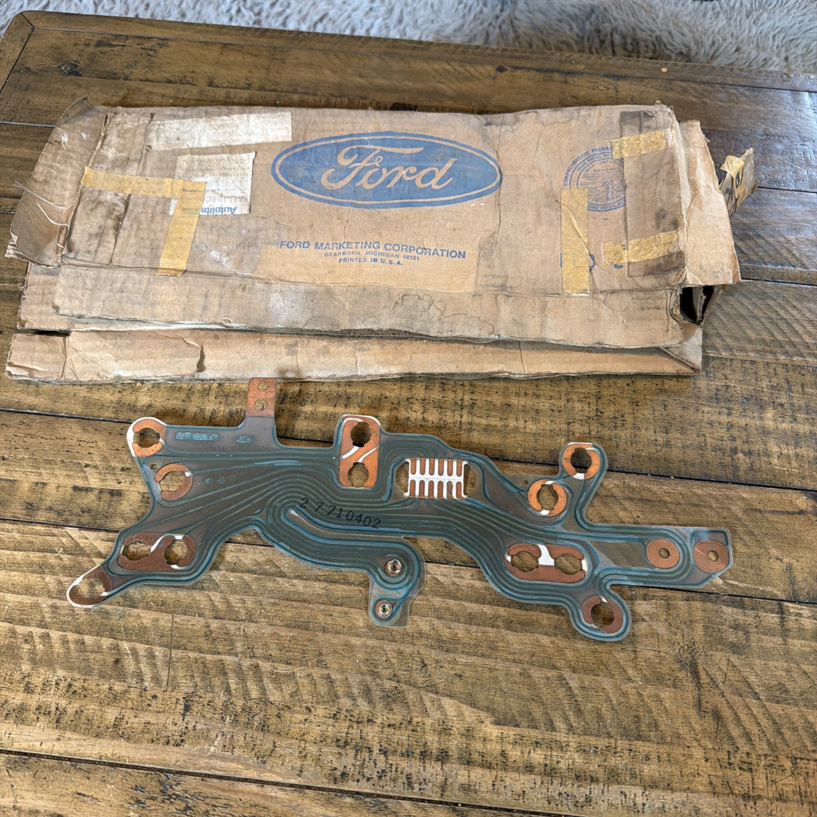 NOS OEM Ford D1AZ-10K843-A Circuit Board 1971-72 Galaxie LTD Custom 500 New