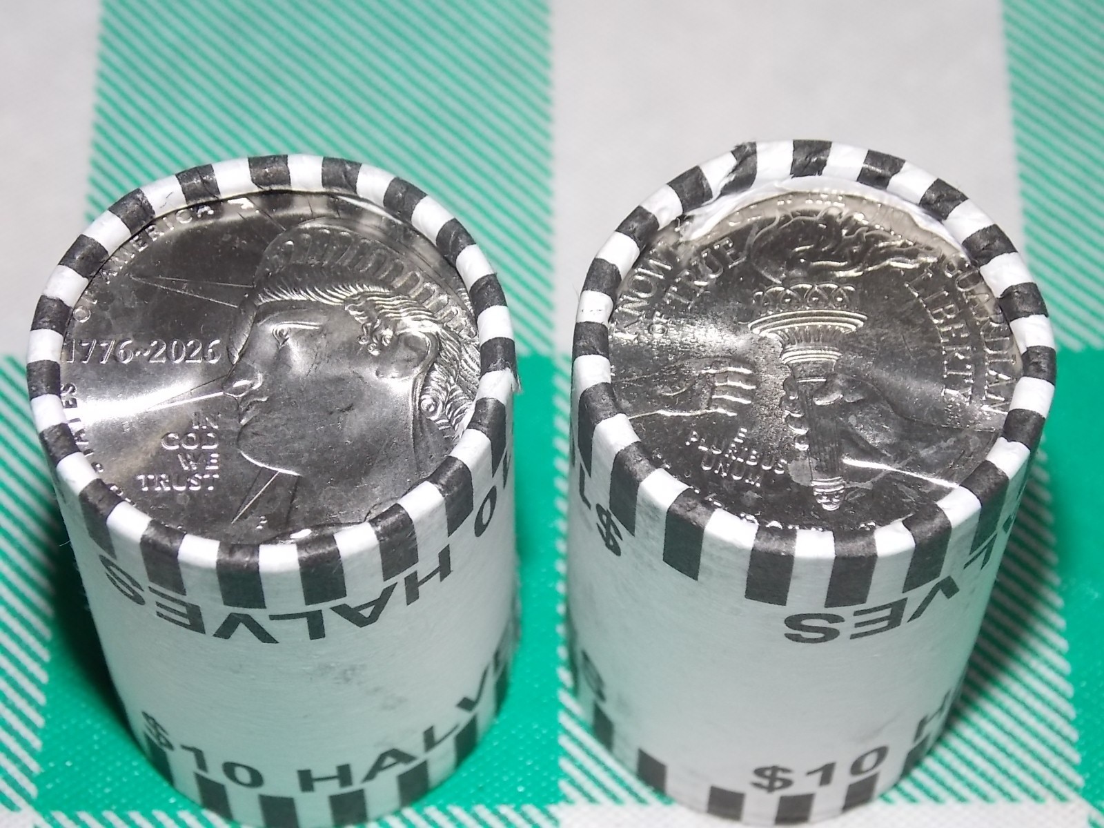 NEW 2 rolls 2026 P America 250 Enduring Liberty Half Dollar 1776–2026 Head/Tail NEW 2 rolls 2026 P America 250 Enduring Liberty Half Dollar 1776–2026 Head/Tail