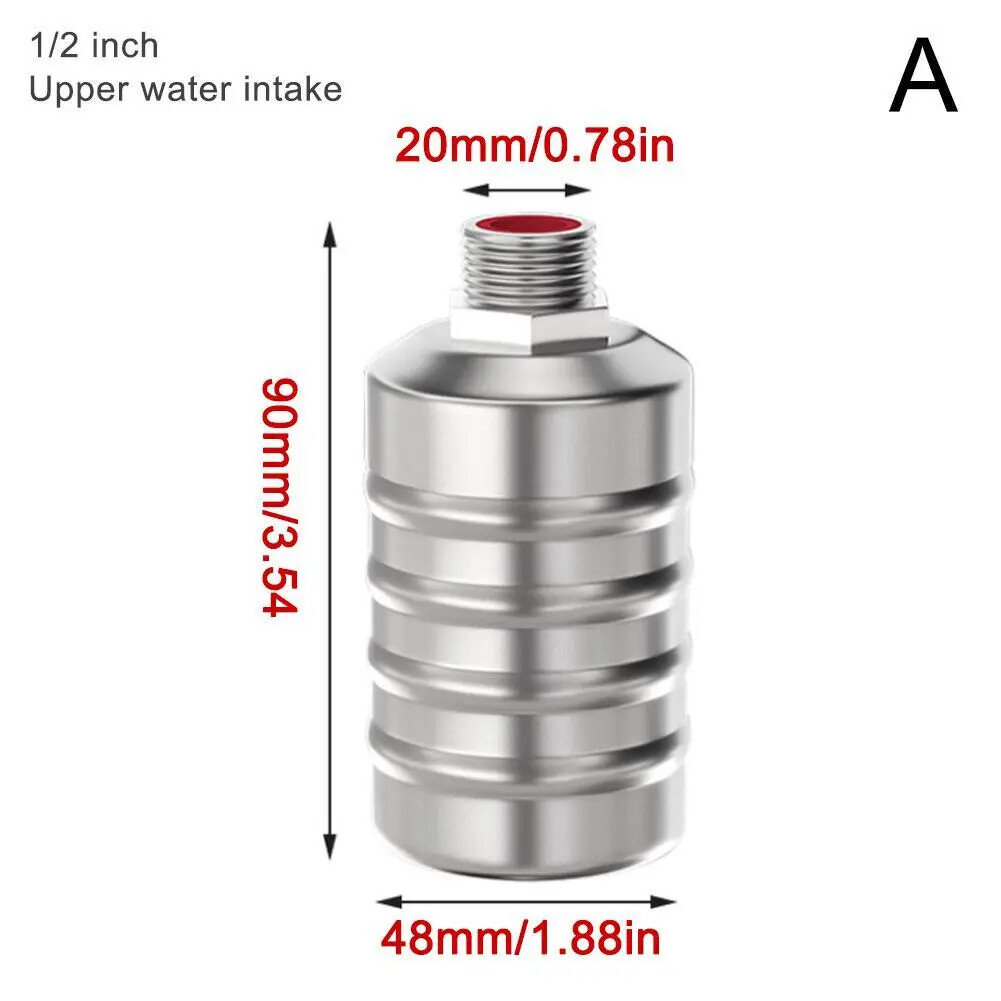 304 Stainless Steel Automatic Water Level Control Float Valve Water Tank Shutoff