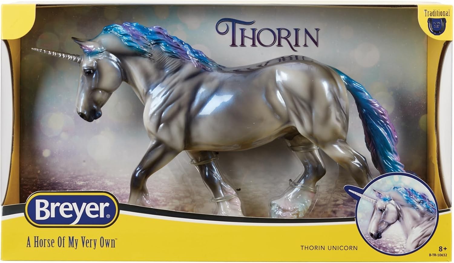 Breyer Horses Traditional Series Thorin - Unicorn Stallion # B-TR-10632
