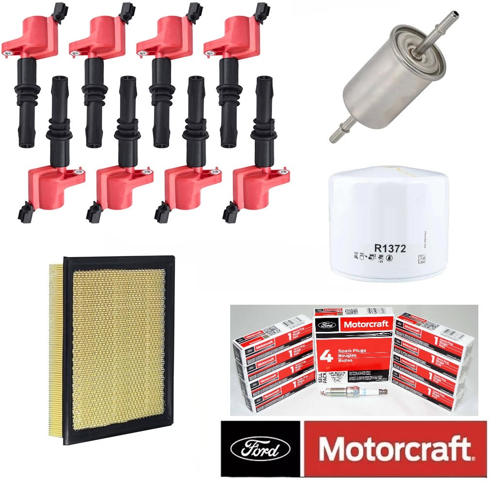 COMPLETE TUNE UP KIT 8+RED COILS REF#DG511 8+ SP515/SP546 OIL,AIR,GAS FILTER NEW COMPLETE TUNE UP KIT 8+RED COILS REF#DG511 8+ SP515/SP546 OIL,AIR,GAS FILTER NEW