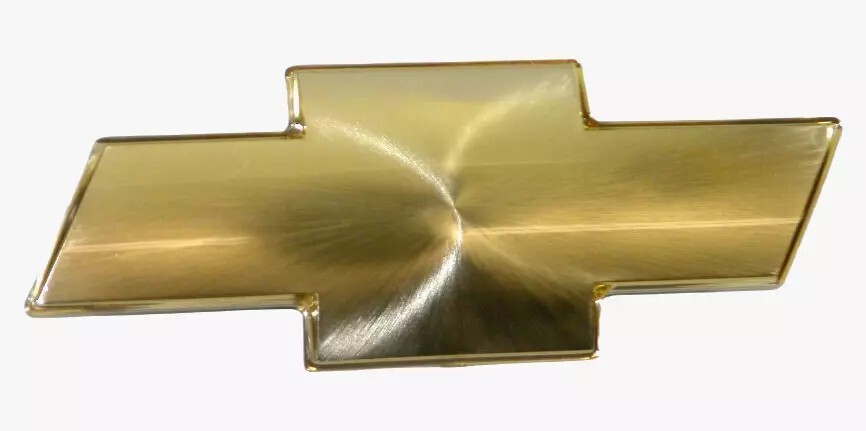 NEW 1999-02 Silverado 2000-06 Tahoe Suburban Front Grill emblem Bowtie Gold