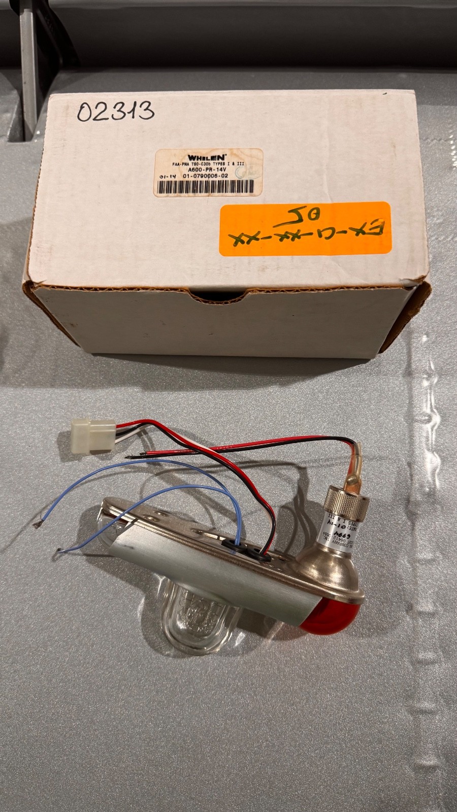 NOS - Whelen Red Position Light Assembly – A600-PR-14V – Discontinued NOS - Whelen Red Position Light Assembly – A600-PR-14V – Discontinued