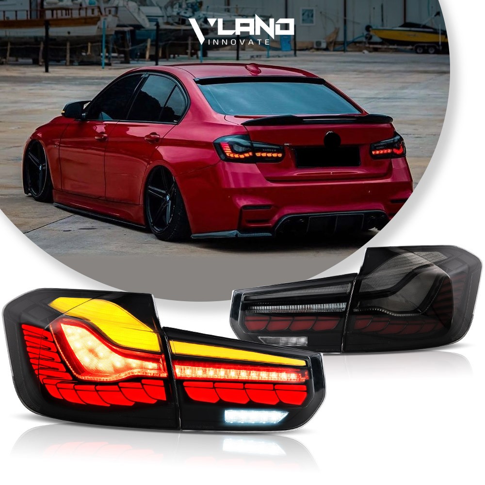 FULL LED Smoked Tail Lights For 2012-2018 BMW 3 Series Sedan M3 F30 F35 F80 GTS FULL LED Smoked Tail Lights For 2012-2018 BMW 3 Series Sedan M3 F30 F35 F80 GTS